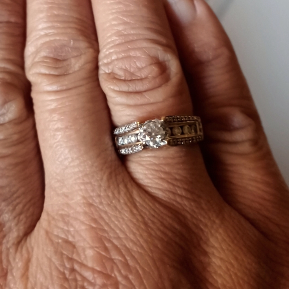 1 CTTW Natural Diamond Ring